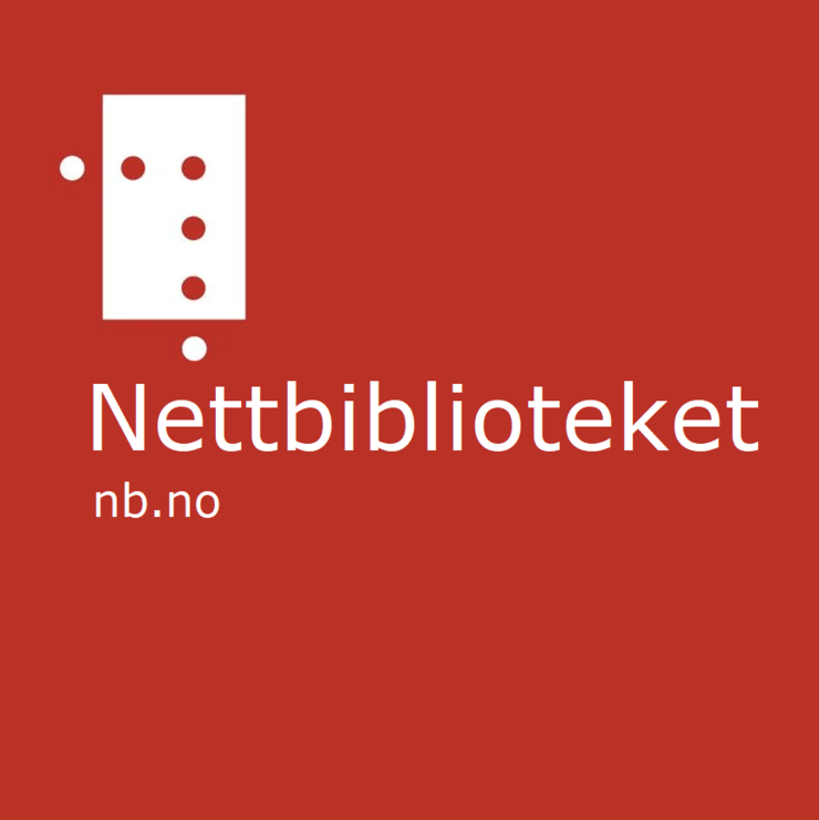 logo plakat nettbiblioteket nasjonalbiblioteket