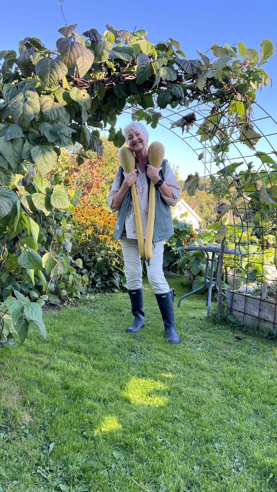 Anne Endresen under plantebue