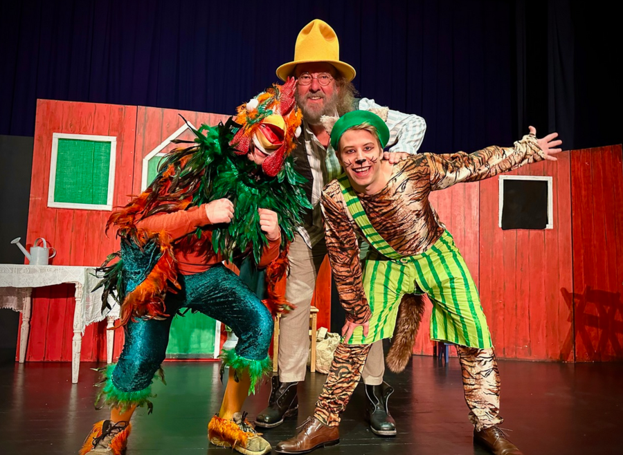 Foto: askeladdenfriteater.no Skuespillere fra Askeladden friteater