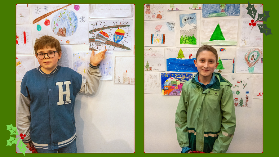 To av de kreative vinnerne. 