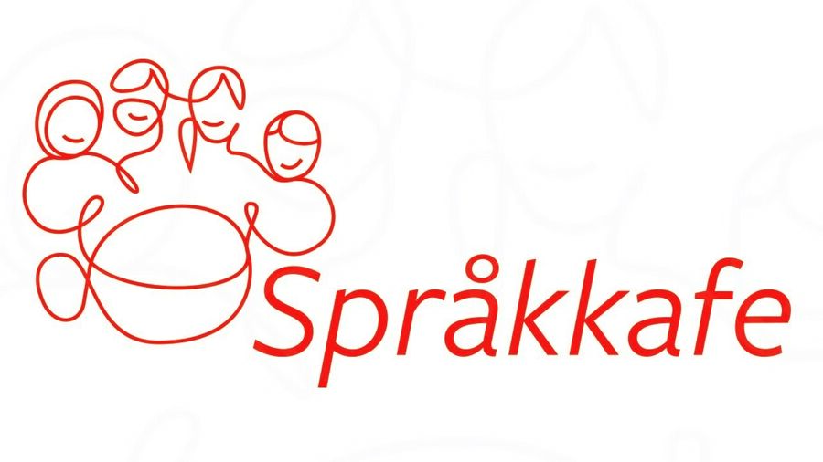 Logo for språkkafe